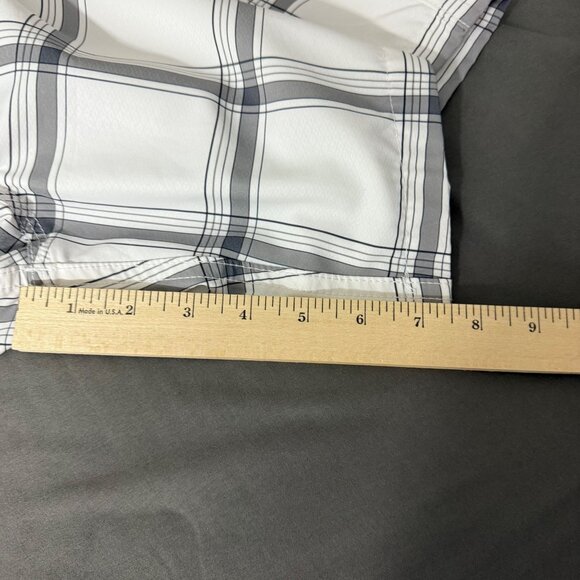 Quicksilver Shorts Men's 36 Amphibian Hybrid Board Shorts Lined Pockets Plaid - Picture 12 of 12